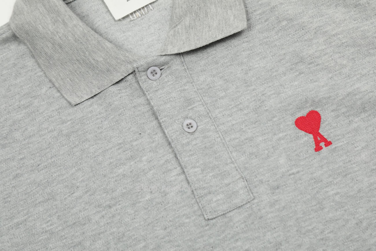 Ami Paris De Coeur Polo Shirt (12) - newkick.cc